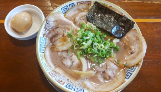 大砲ラーメン合川店 (久留米) メニュー 値段 営業時間 食べた感想にカップ麺との比較 駐車場