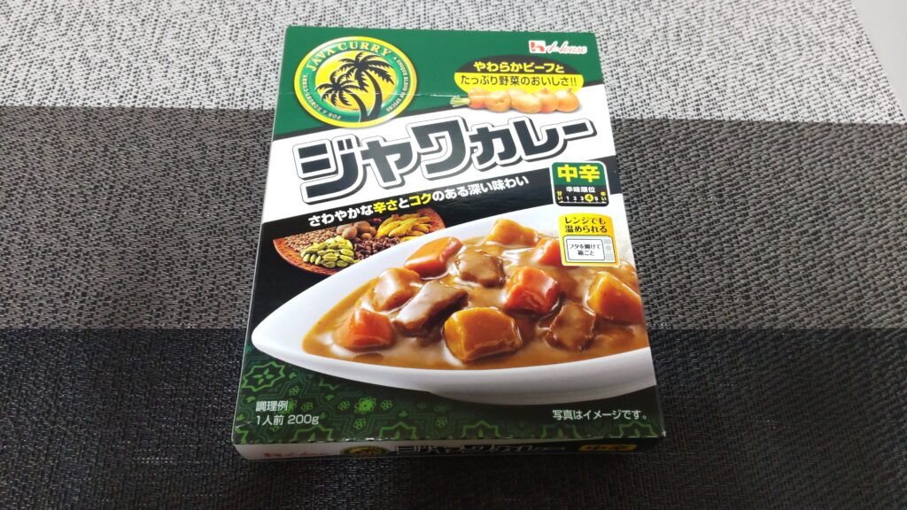 ハウス ジャワカレーレトルト中辛