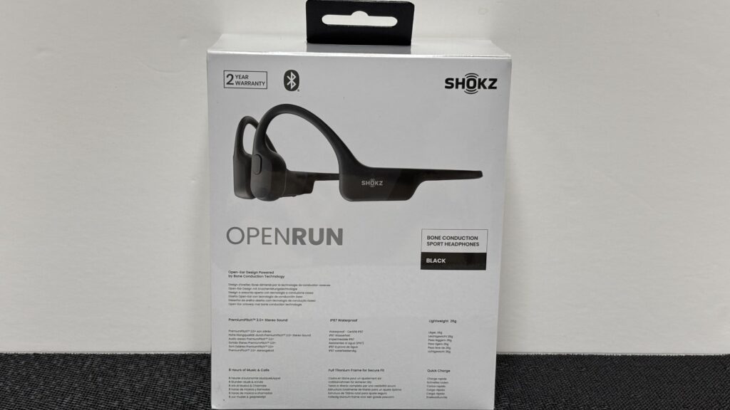 SHOKZ 骨伝導イヤホンOPENRUN