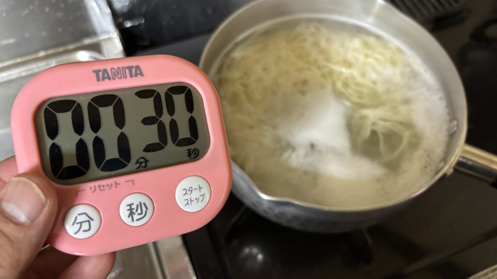 一風堂白丸元味チルド麺 調理