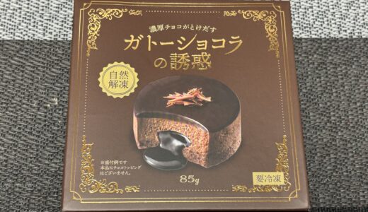 業務スーパー 冷凍ケーキ ガトーショコラの誘惑を食べてみた感想 値段 カロリー 商品情報