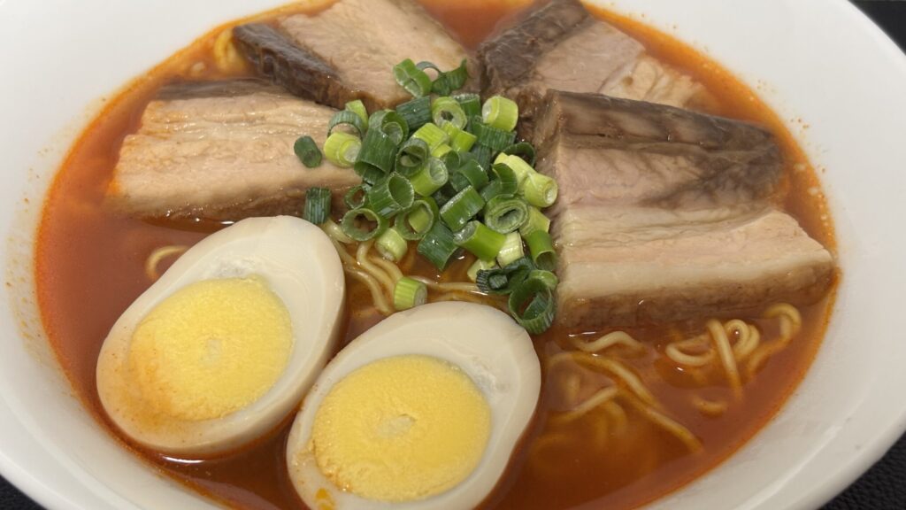 【寿がきや】即席赤からラーメン アレンジ